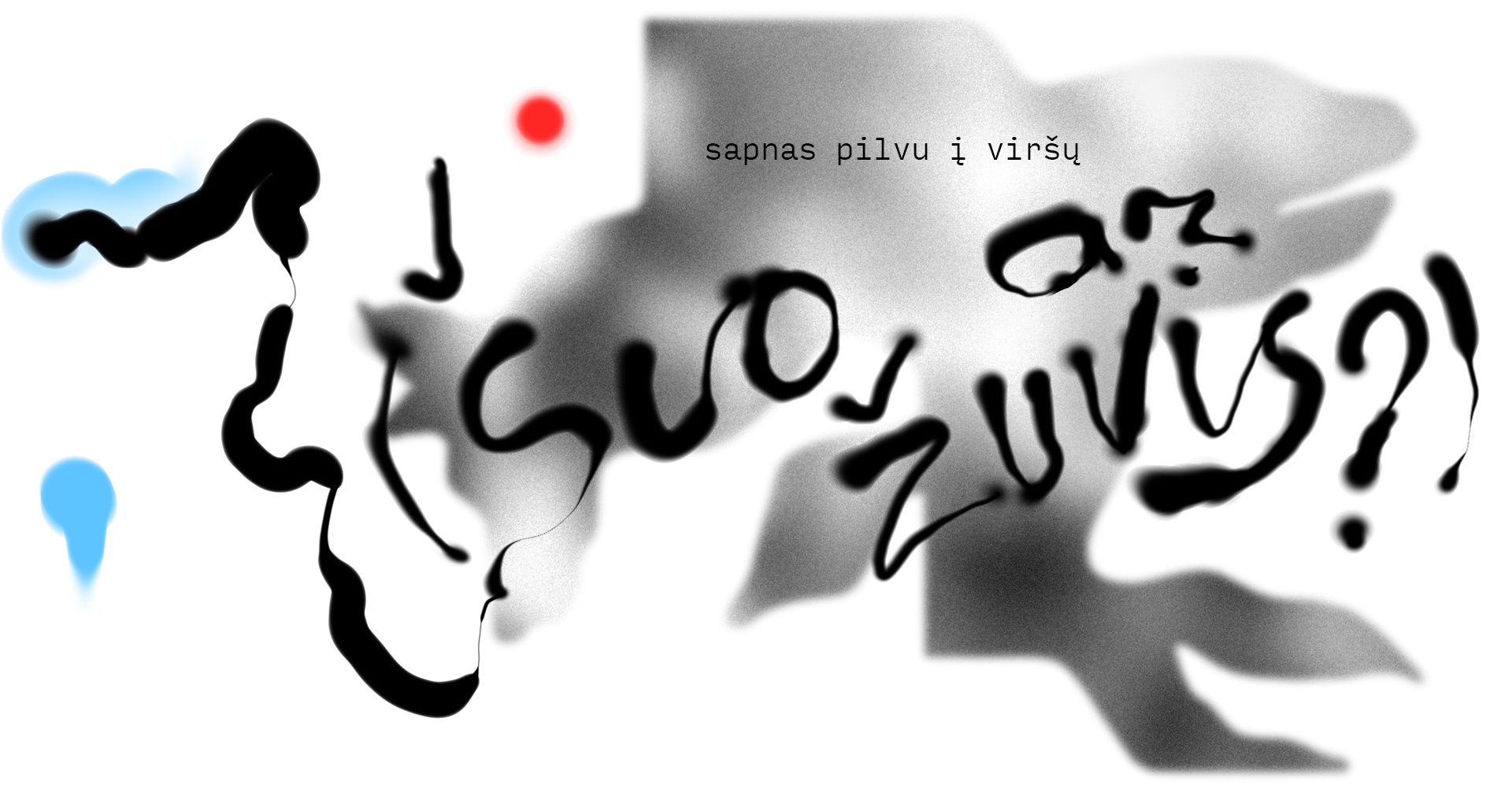 Sapnas pilvu į viršų (šuo ar žuvis?)